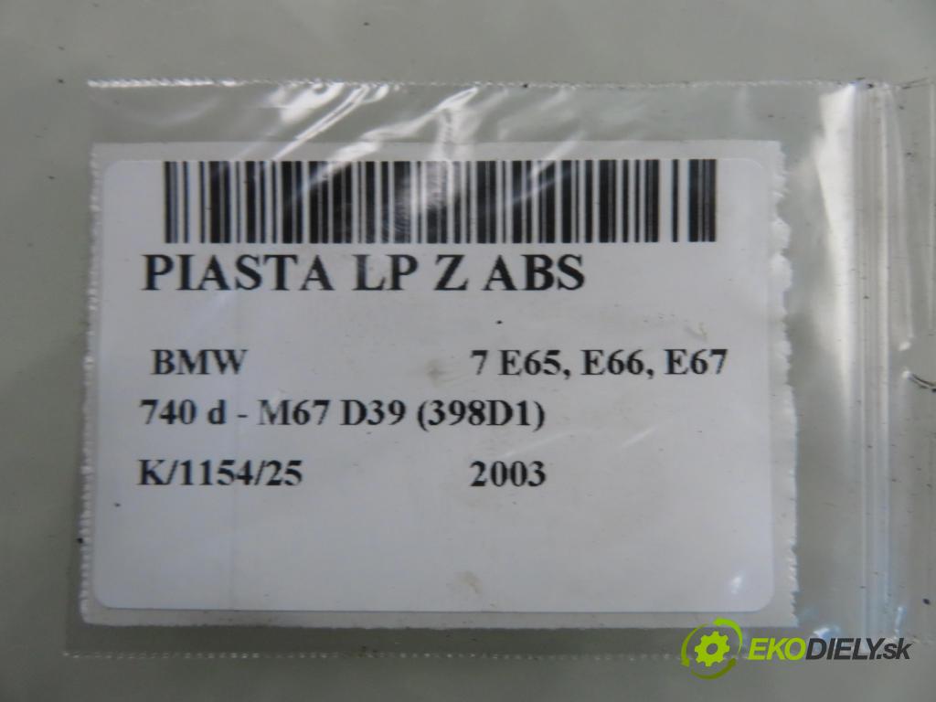 BMW 7 (E65, E66, E67) SEDAN 2003 190,00 740 d- M67 D39 (398D1) 3901,00 náboj LP ABS 