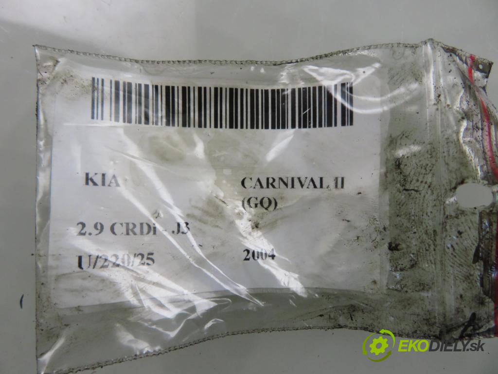 KIA CARNIVAL II (GQ) MINIVAN 2004 106,00 2.9 CRDi - J3 2902,00 vstrekovač EJBR02301Z ; 338004X500 (Vstrekovač paliva)