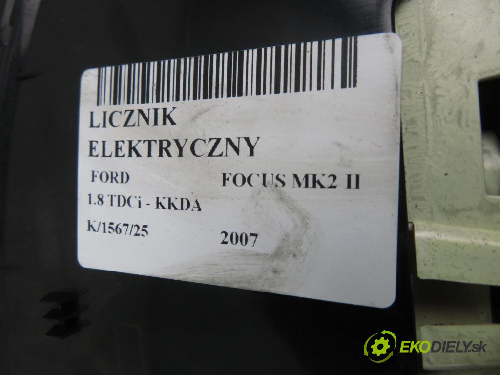 FORD FOCUS II (DA_, HCP) HB 2007 85,00 1.8 TDCi 115 - KKDA 1753,00 Prístrojovka elektrický 7M5T10849GB