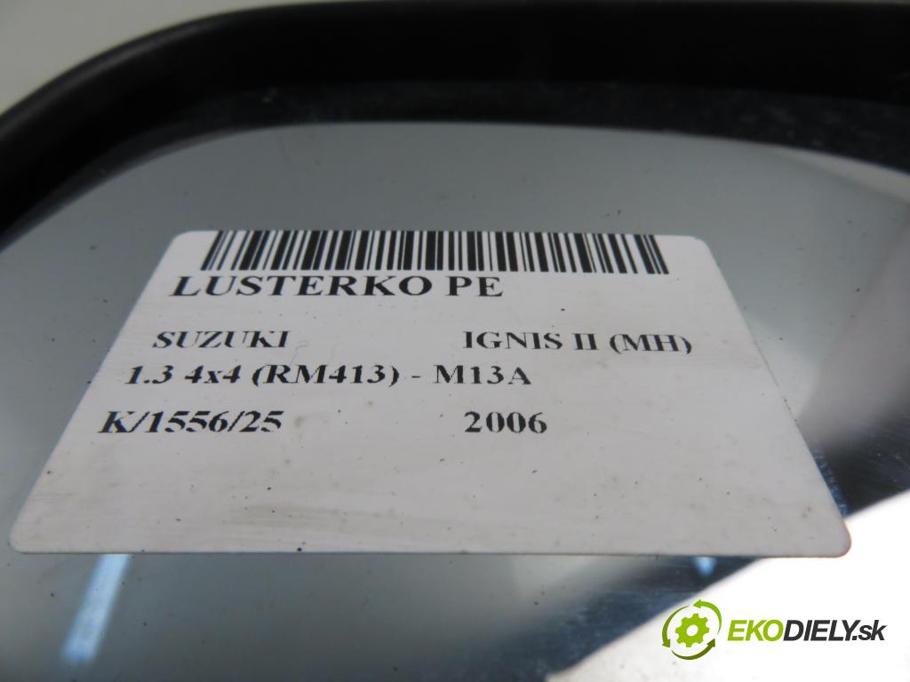 SUZUKI IGNIS II (MH) HB 2006 69,00 1.3 VVT 4x4 94 - M13A 1328,00 Spätné zrkadlo