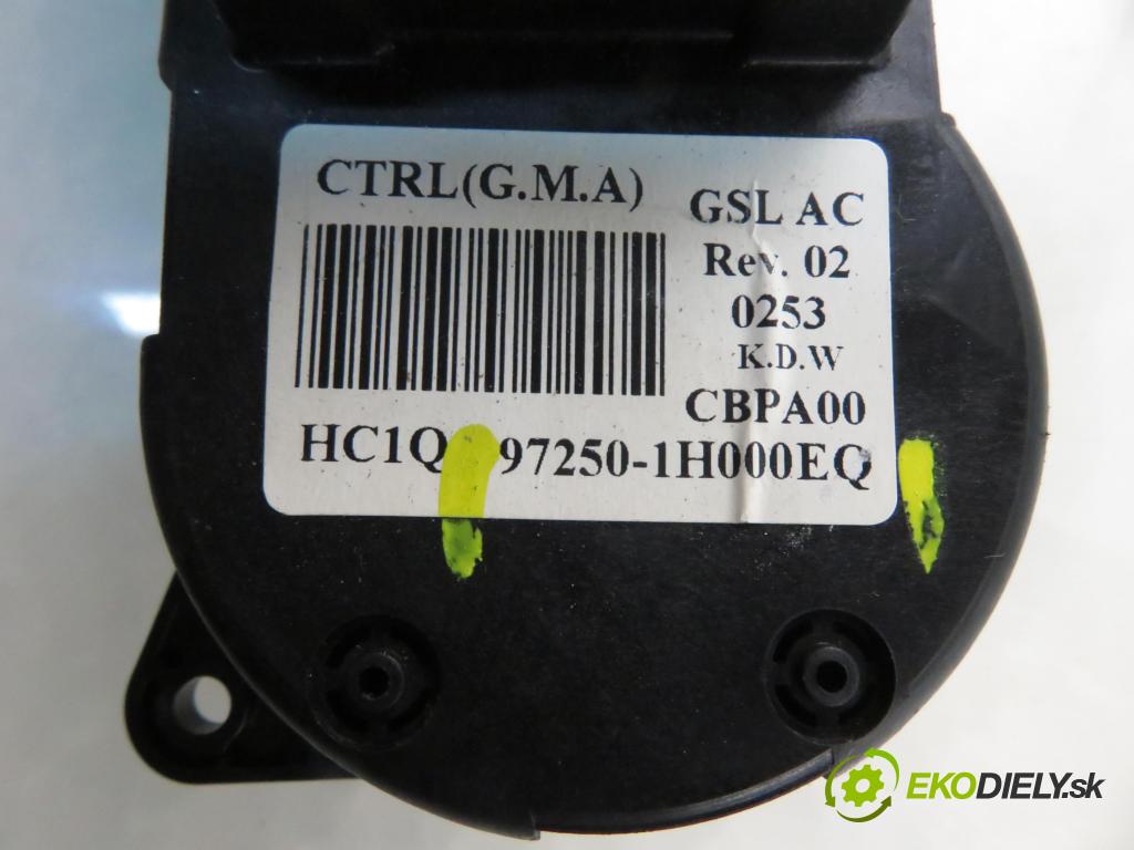 KIA CEE'D liftback (ED) HB 2008 80,00 1.4 16V 109 - G4FA 1396,00 Panel kúrenia KLIMATIZACE: 957101H100 ; 972501H000EQ