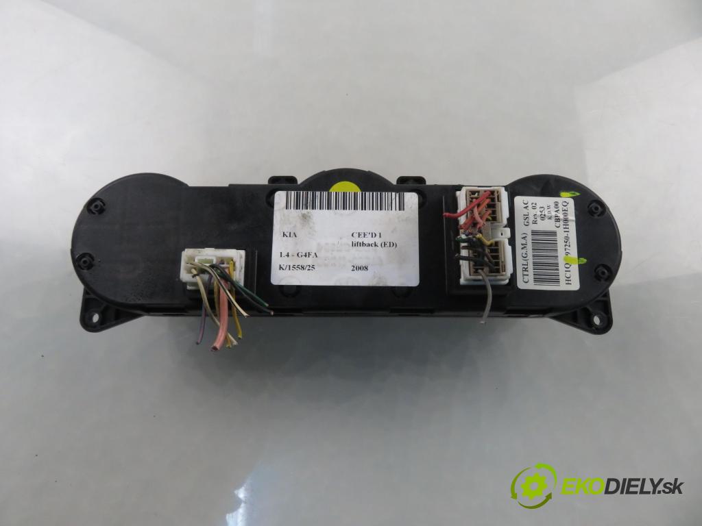 KIA CEE'D liftback (ED) HB 2008 80,00 1.4 16V 109 - G4FA 1396,00 Panel kúrenia KLIMATIZACE: 957101H100 ; 972501H000EQ