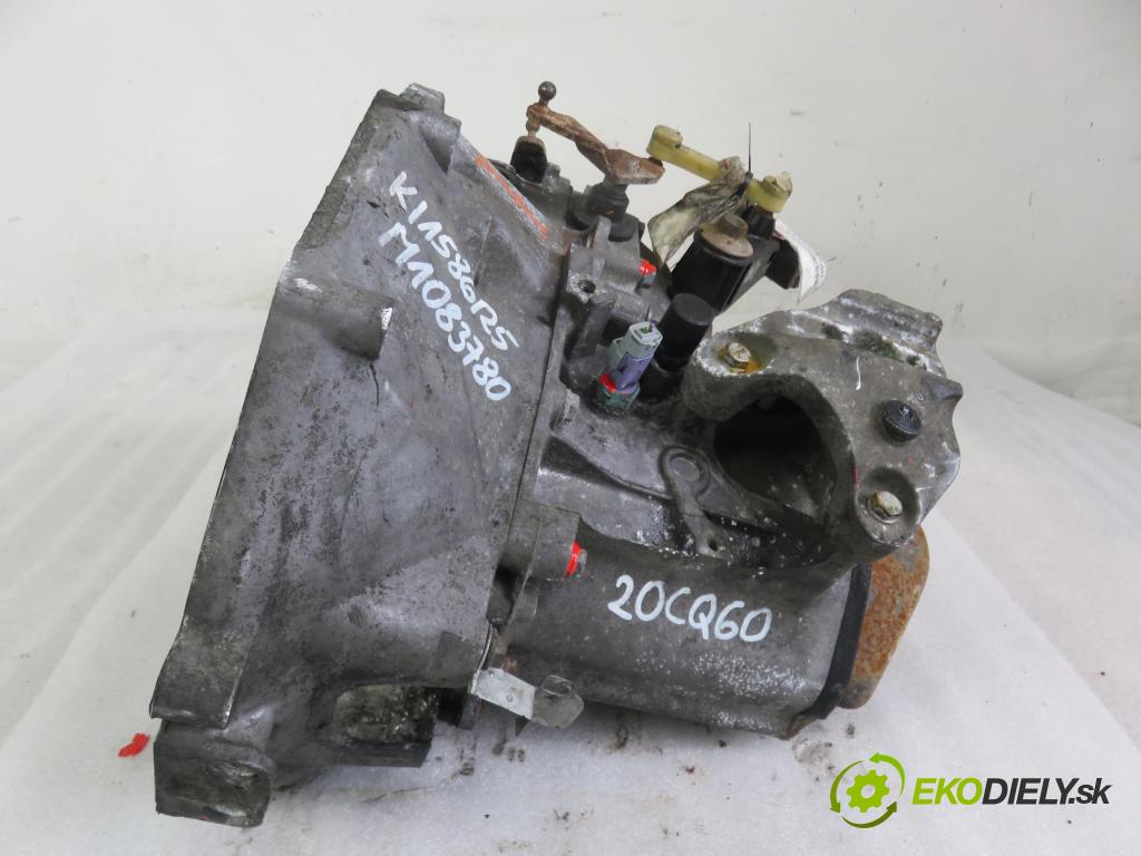 CITROEN C2 (JM_) HB 2002 52,00 1.4 HDi - 8HX (DV4TD) 1398,00 Prevodovka MANUALNA 20CQ60