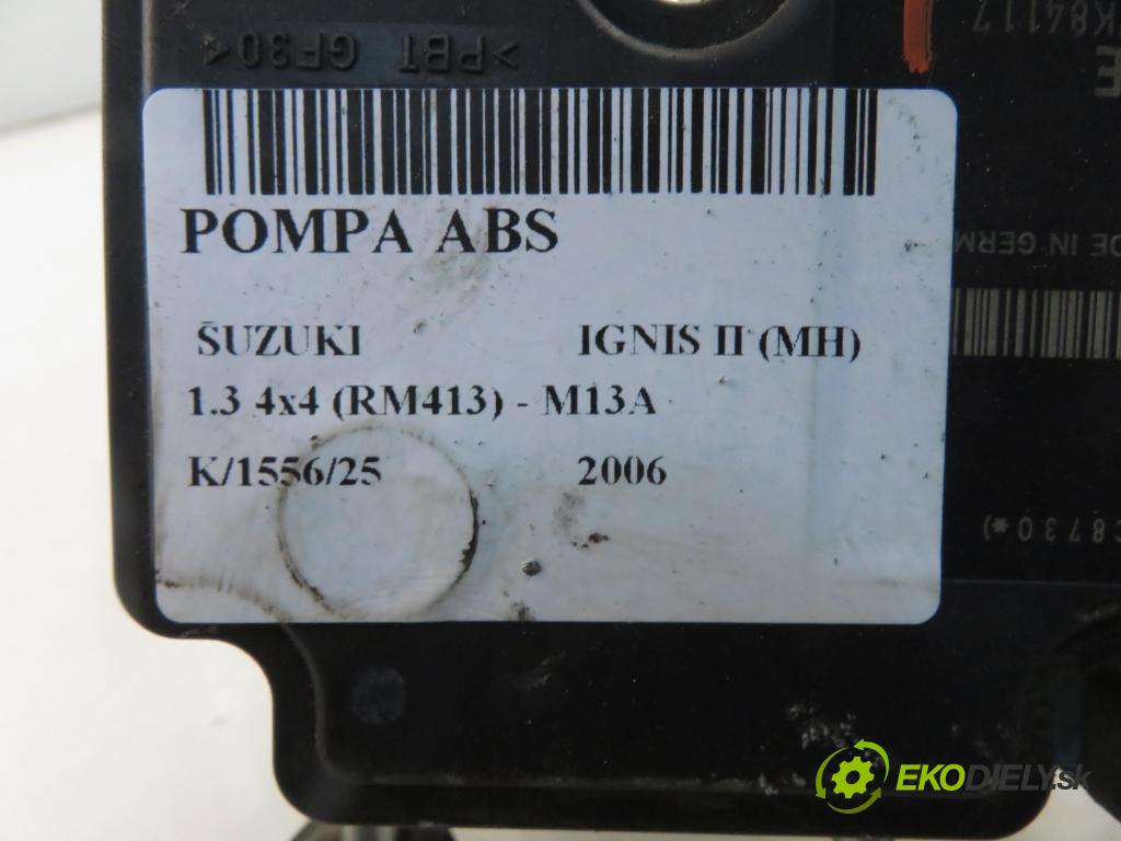 SUZUKI IGNIS II (MH) HB 2006 69,00 1.3 VVT 4x4 94 - M13A 1328,00 Pumpa ABS 06210901473 ; 5WK84117 (Pumpa ABS)