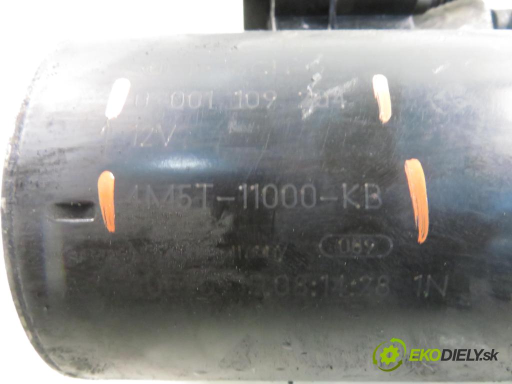 FORD FOCUS II (DA_, HCP) HB 2007 85,00 1.8 TDCi 115 - KKDA 1753,00 Štartér 0001109204 ; 4M5T11000KB (Štartér)