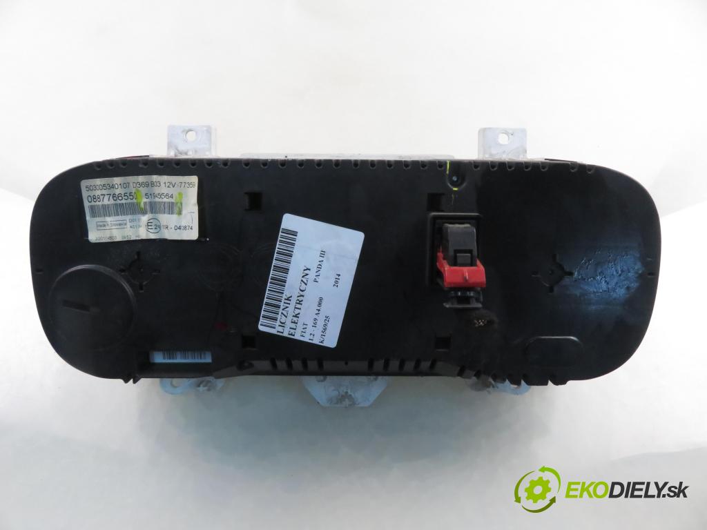FIAT PANDA (312_, 319_) HB 2014 51,00 1.2 - 169 A4.000 1242,00 Prístrojovka elektrický 51945564