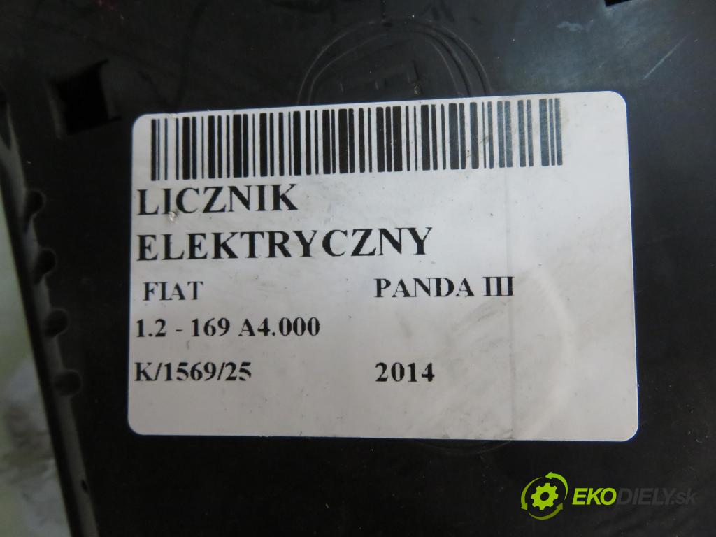 FIAT PANDA (312_, 319_) HB 2014 51,00 1.2 - 169 A4.000 1242,00 Prístrojovka elektrický 51945564