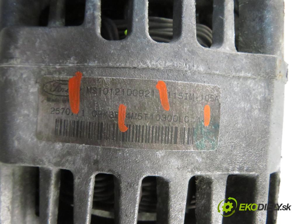 FORD FOCUS II (DA_, HCP) HB 2007 85,00 1.8 TDCi 115 - KKDA 1753,00 Alternátor MS1012100921 ; 4M5T10300LC (Alternátor)