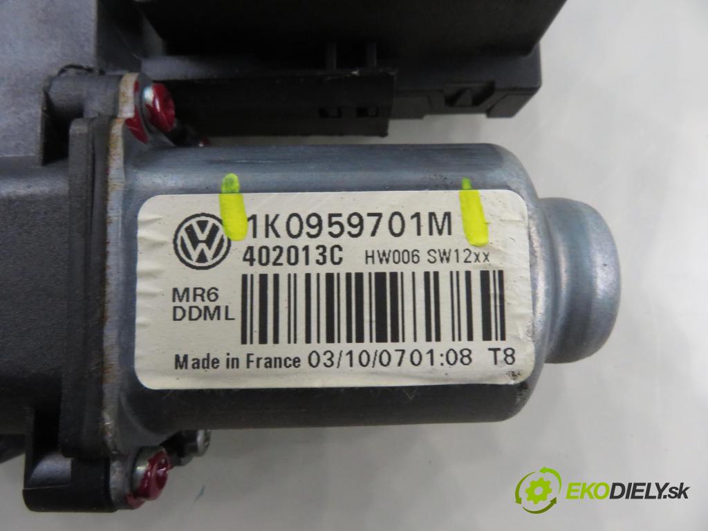 VW GOLF V (1K1) HB 2007 103,00 2.0 TDI 16V 4motion - BKD 1968,00 Motorček sťahovania okien LP 1K0959701M ; 1K0959793J