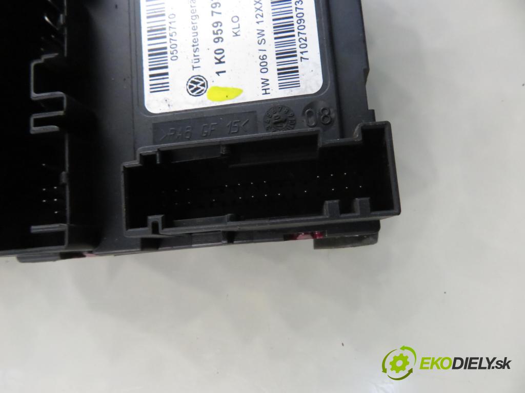 VW GOLF V (1K1) HB 2007 103,00 2.0 TDI 16V 4motion - BKD 1968,00 Motorček sťahovania okien LP 1K0959701M ; 1K0959793J