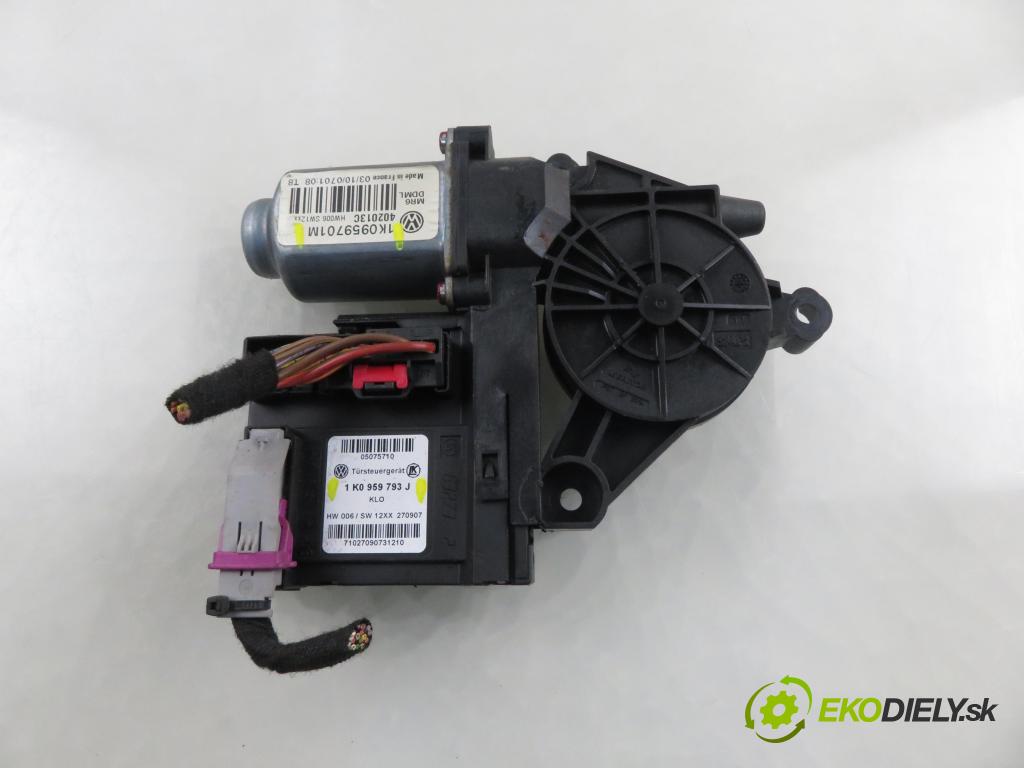 VW GOLF V (1K1) HB 2007 103,00 2.0 TDI 16V 4motion - BKD 1968,00 Motorček sťahovania okien LP 1K0959701M ; 1K0959793J