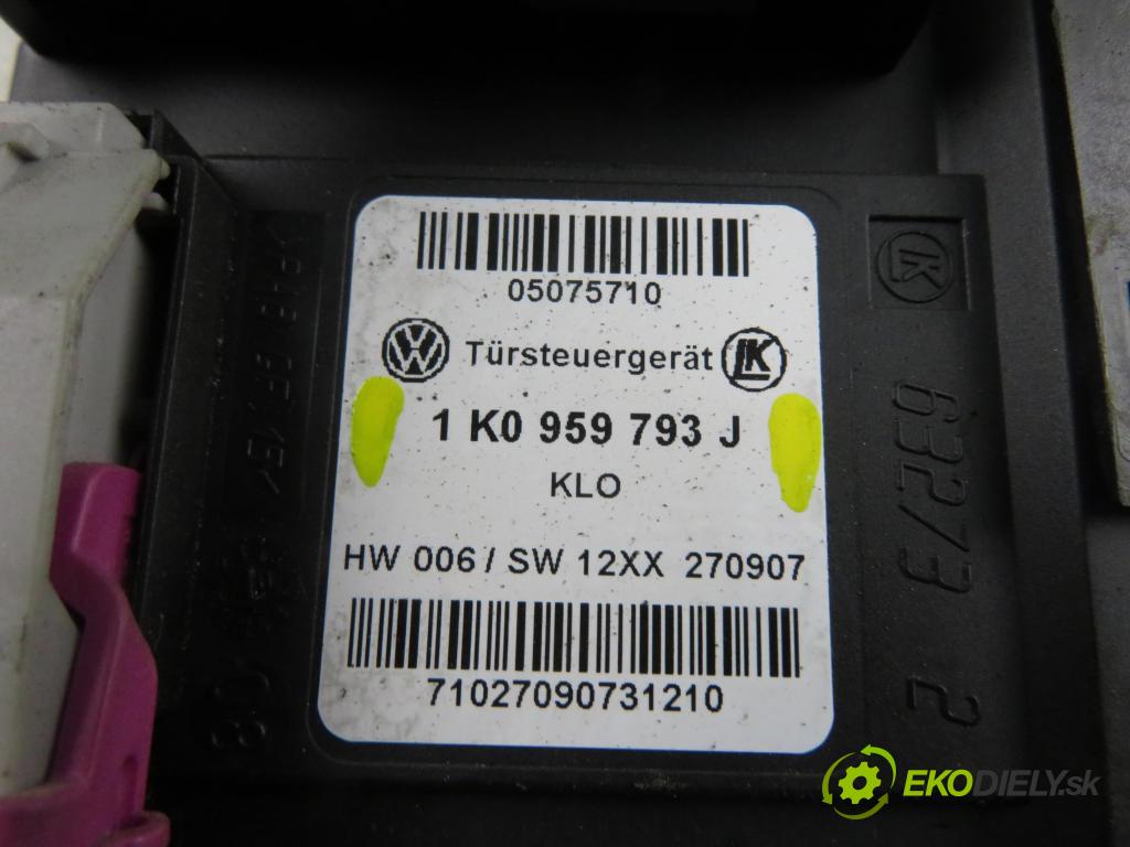 VW GOLF V (1K1) HB 2007 103,00 2.0 TDI 16V 4motion - BKD 1968,00 Motorček sťahovania okien LP 1K0959701M ; 1K0959793J