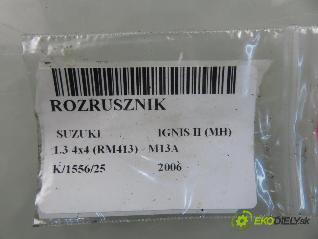 SUZUKI IGNIS II (MH) HB 2006 69,00 1.3 VVT 4x4 94 - M13A 1328,00 startér 3110086G0 ; M002T467817E (Startér)