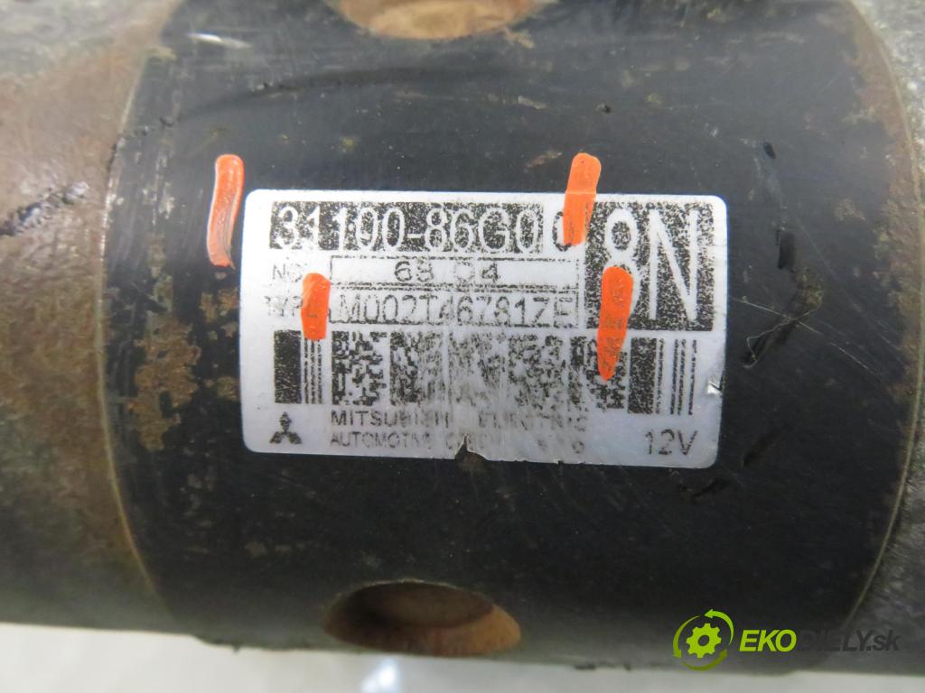 SUZUKI IGNIS II (MH) HB 2006 69,00 1.3 VVT 4x4 94 - M13A 1328,00 startér 3110086G0 ; M002T467817E (Startér)