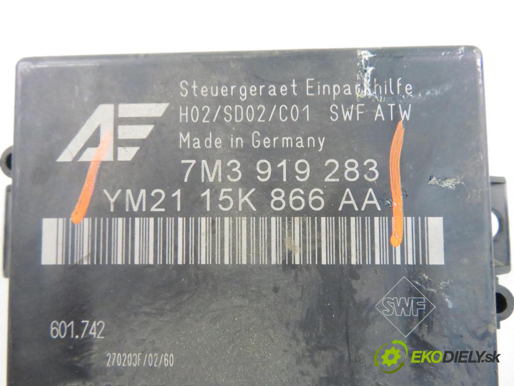VW SHARAN (7M8, 7M9, 7M6) VAN 2003 96,00 1.9 TDI PD 130 - ASZ 1896,00 MODUL 7M3919283 ; YM2115K866AA