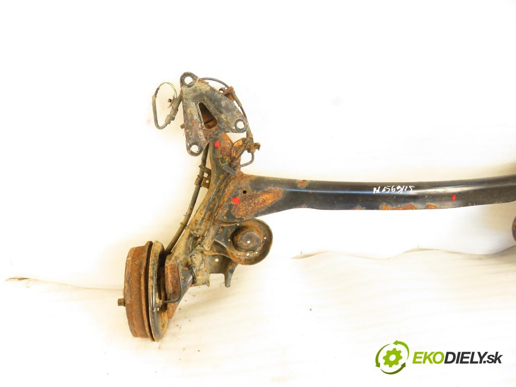 FIAT PANDA (312_, 319_) HB 2014 51,00 1.2 - 169 A4.000 1242,00 Výstuha zadná ABS 519656590