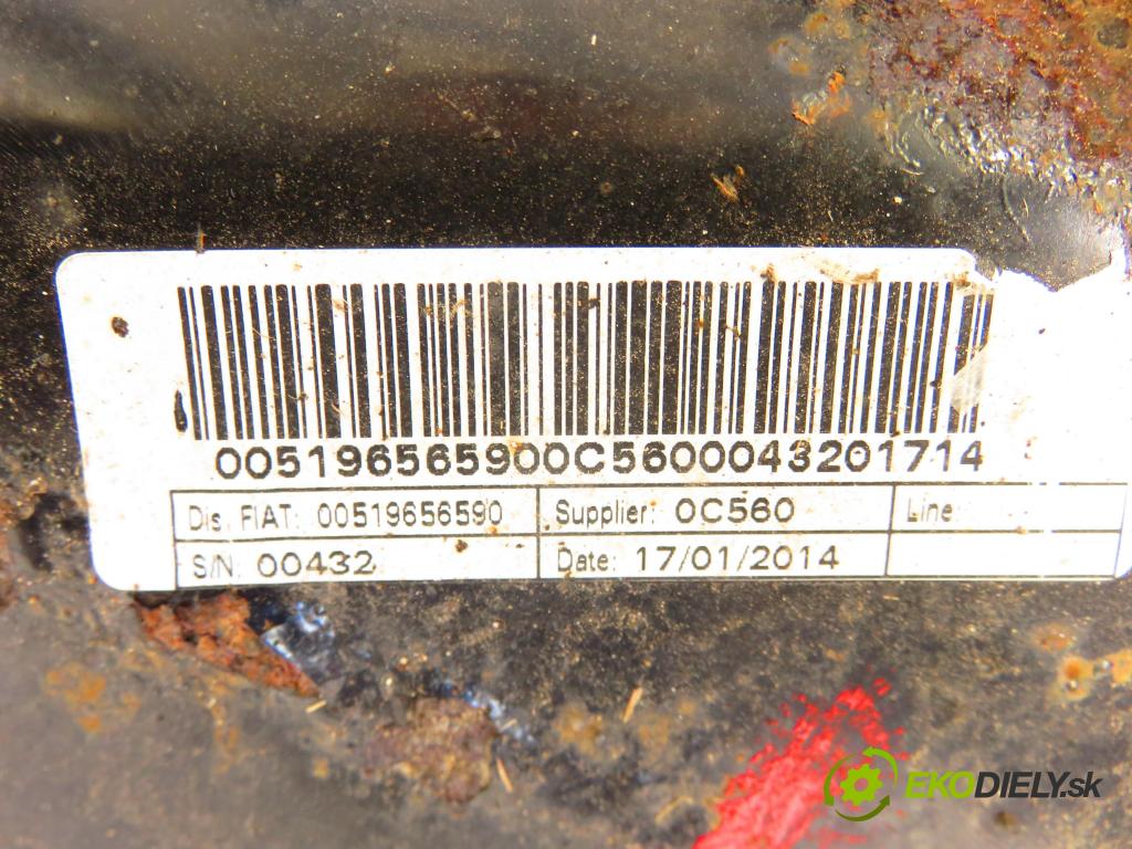 FIAT PANDA (312_, 319_) HB 2014 51,00 1.2 - 169 A4.000 1242,00 Výstuha zadná ABS 519656590