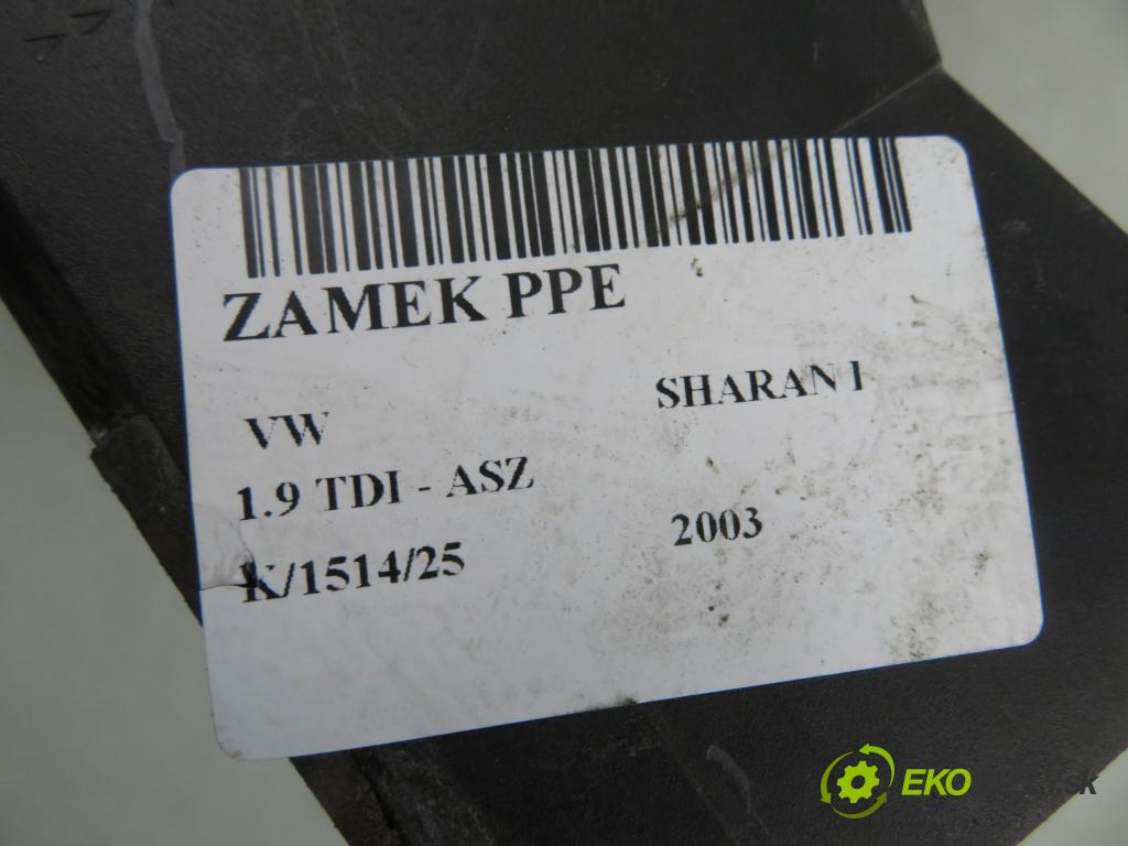 VW SHARAN (7M8, 7M9, 7M6) VAN 2003 96,00 1.9 TDI PD 130 - ASZ 1896,00 zámok 98BG220A20DD