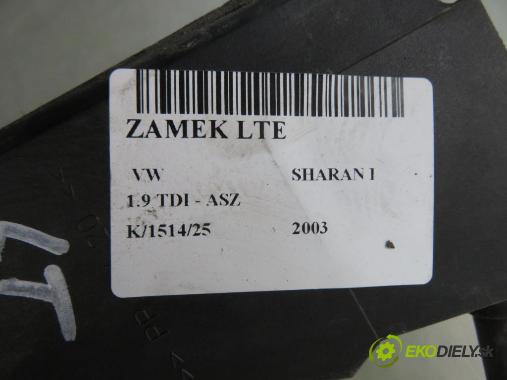 VW SHARAN (7M8, 7M9, 7M6) VAN 2003 96,00 1.9 TDI PD 130 - ASZ 1896,00 zámok 83BG220A20DD