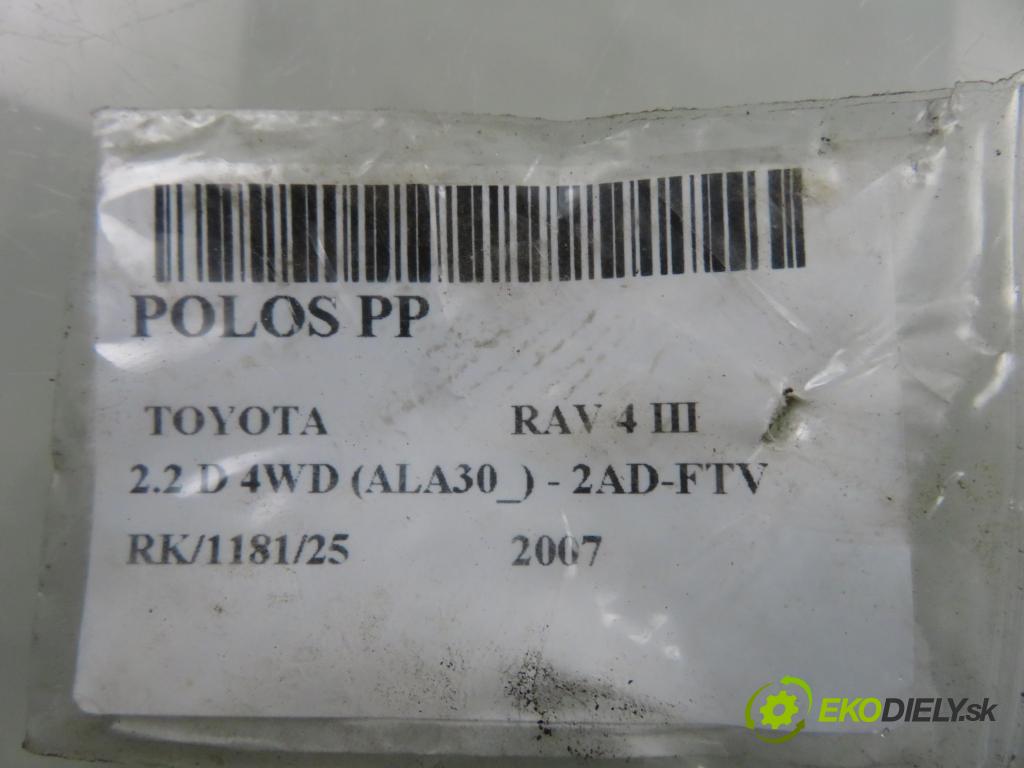 TOYOTA RAV 4 III (_A3_) SUV 2007 100,00 2.2 D 4WD (ALA30_) 136 - 2AD-FTV 2231,00 Poloos PP 