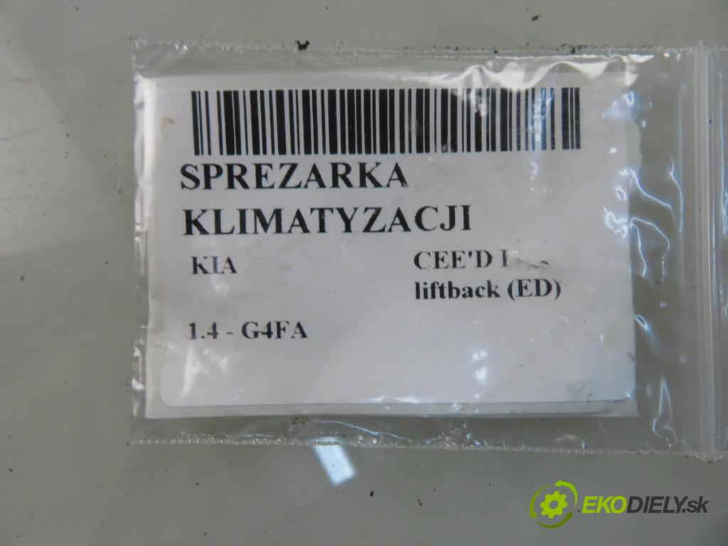 KIA CEE'D liftback (ED) HB 2008 80,00 1.4 16V 109 - G4FA 1396,00 KOMPRESOR: klimatizácie F500AN6AA05 (Kompresor klimatizácie)