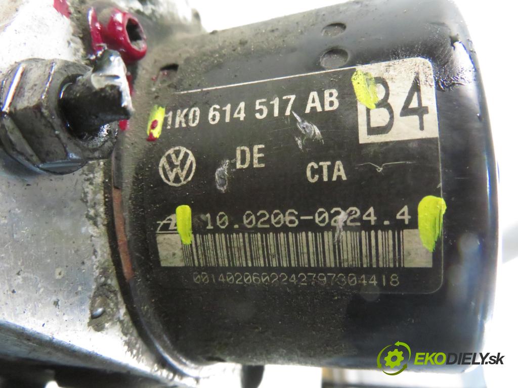 VW GOLF V (1K1) HB 2007 103,00 2.0 TDI 16V 4motion - BKD 1968,00 Pumpa ABS 1K0614517AB ; 1K0907379AB ; 1096003613 (Pumpa ABS)