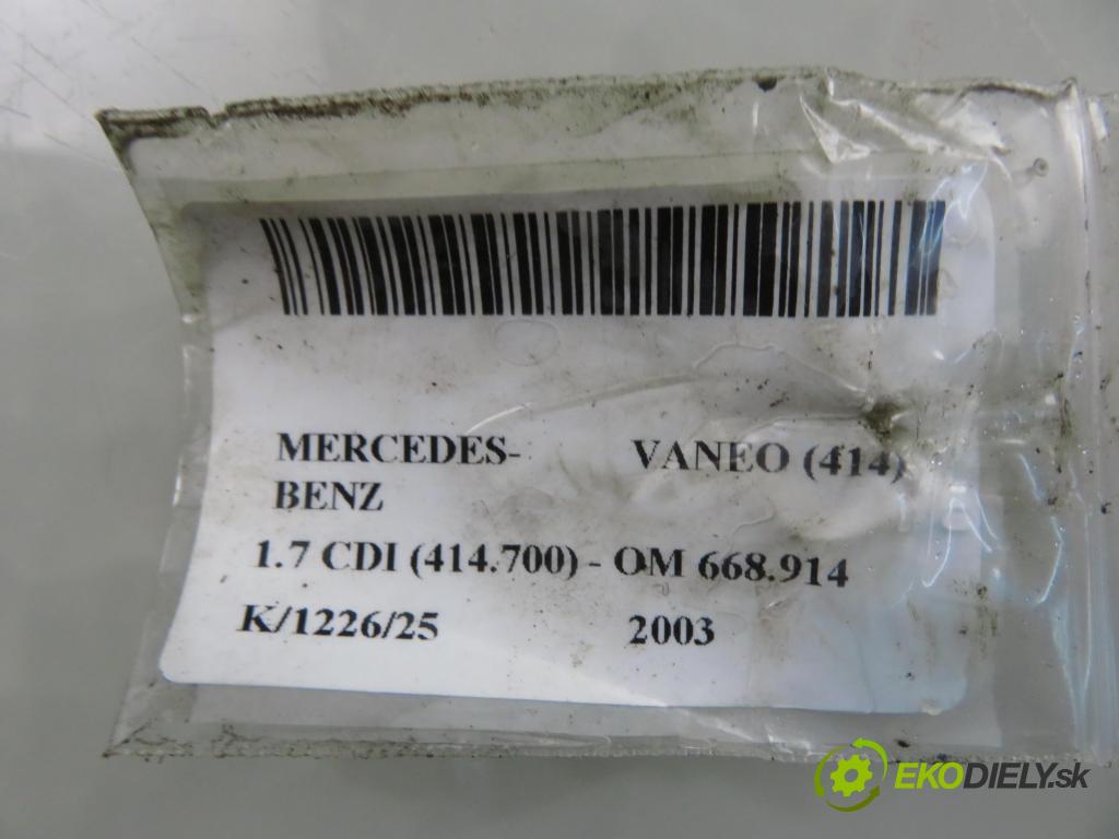 MERCEDES-BENZ VANEO (414) MINIVAN 2003 67,00 1.7 CDI (414.700) - OM 668.914 1689,00 MCPERSON LP 