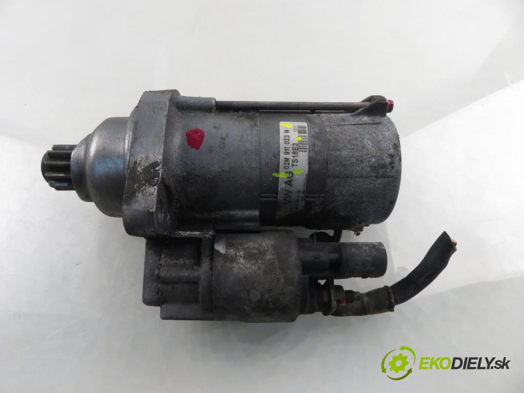 VW GOLF V (1K1) HB 2007 103,00 2.0 TDI 16V 4motion - BKD 1968,00 Štartér 02M911023N ; TS17E3 (Štartér)