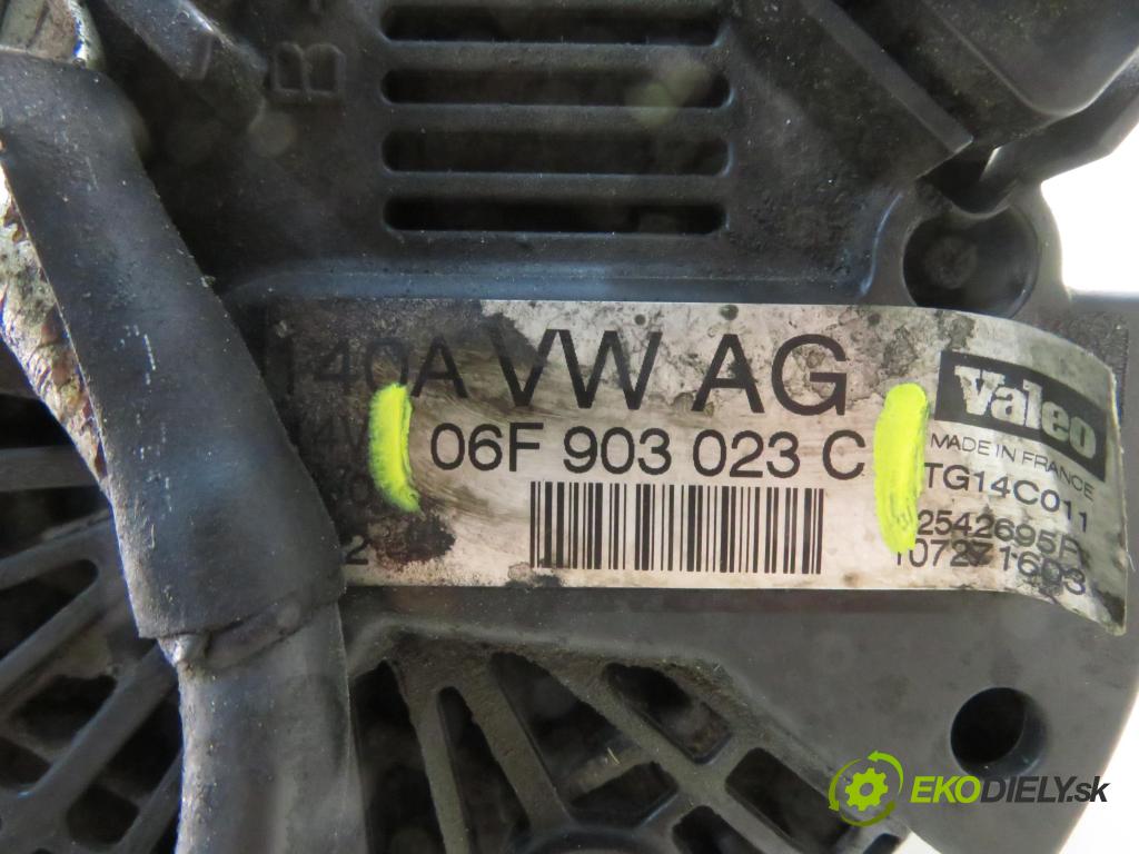 VW GOLF V (1K1) HB 2007 103,00 2.0 TDI 16V 4motion - BKD 1968,00 Alternátor 06F903023C (Alternátor)