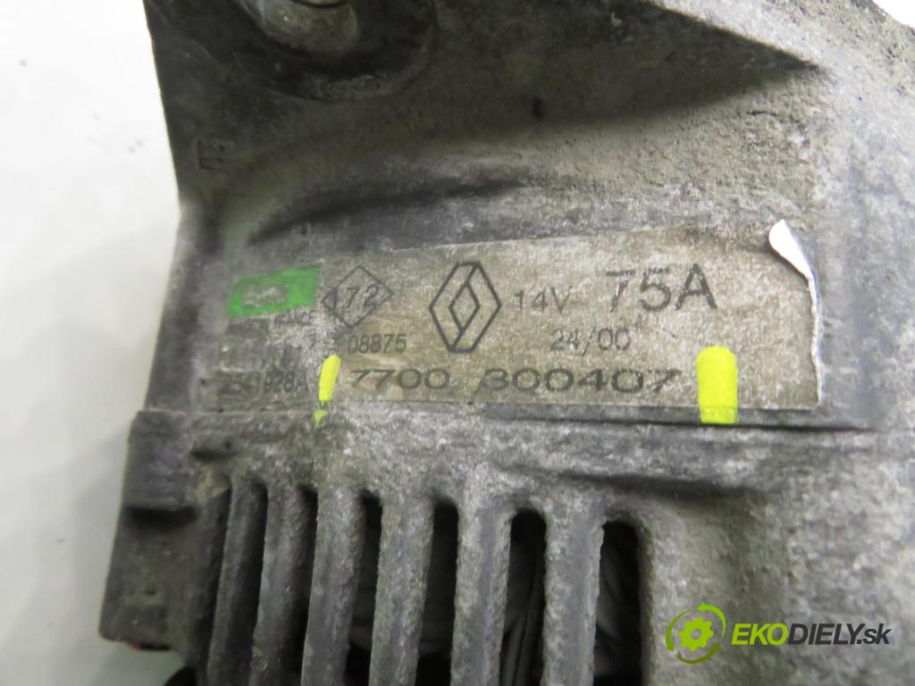 RENAULT MASTER II Skrzynia (FD) FURGON 1999 84,00 2.8 dTI - S9W 702 2799,00 Alternátor 7700300407 (Alternátor)