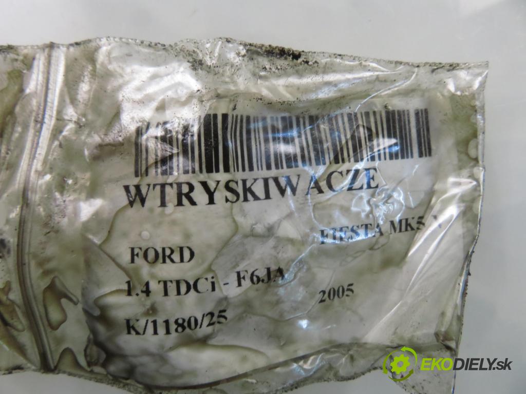FORD FIESTA V (JH_, JD_) HB 2005 50,00 1.4 TDCi 8V 68 - F6JA 1399,00 vstrekovač 9654551080 (Vstrekovač paliva)