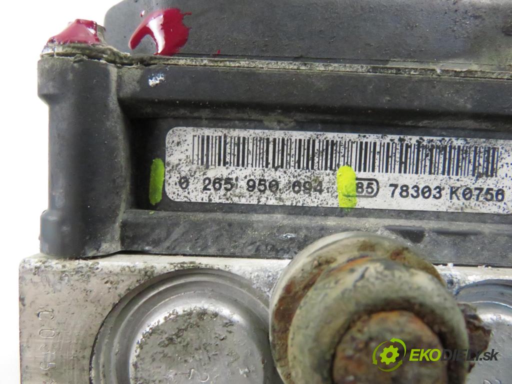 KIA CEE'D liftback (ED) HB 2008 80,00 1.4 16V 109 - G4FA 1396,00 Pumpa ABS 0265950694 ; 589201H600 ; 0265235330 (Pumpa ABS)