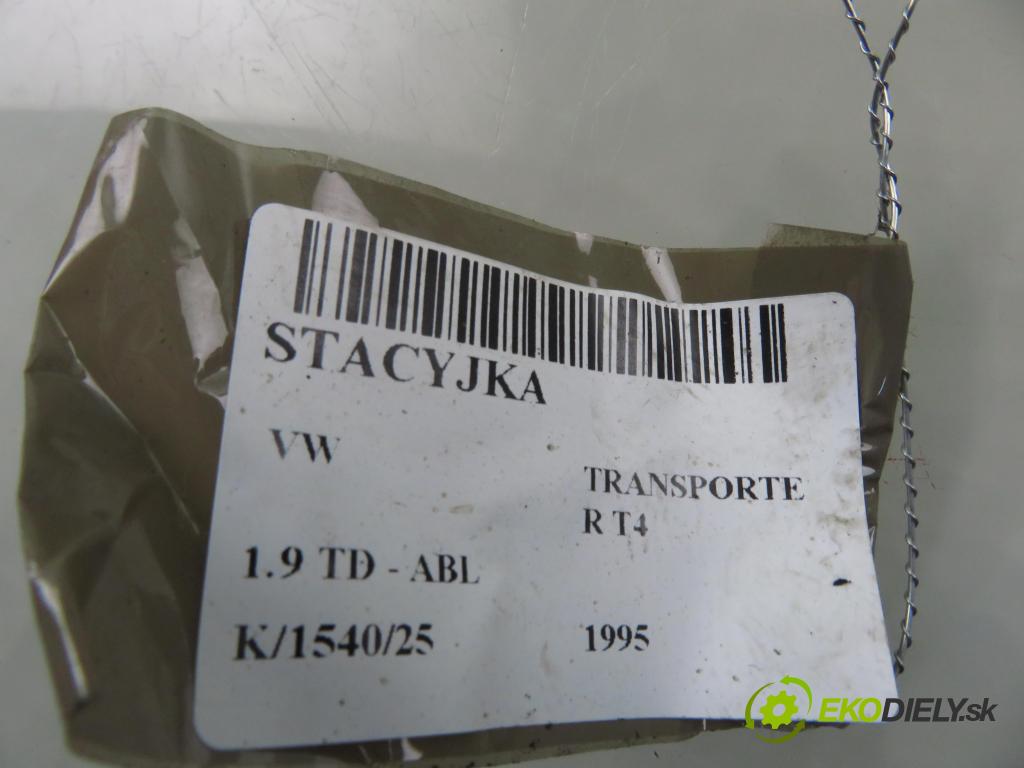 VW TRANSPORTER IV Autobus (70XB, 70XC, 7DB, 7DW, 7DK) BUS 1995 50,00 1.9 TD - ABL 1896,00 spinačka 701905851 (Spínacia skrinka)
