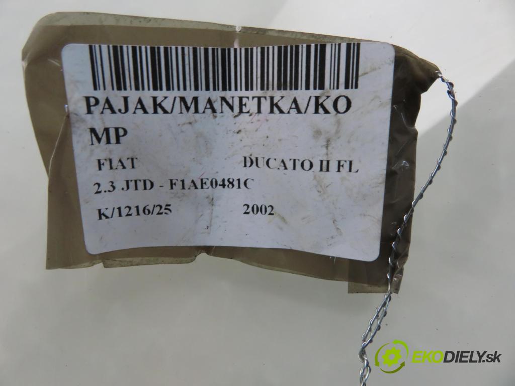 FIAT DUCATO Skrzynia (244_) BUS 2002 81,00 2.3 JTD - F1AE0481C 2286,00 páčka/prepínač 