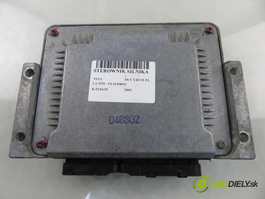 FIAT DUCATO Skrzynia (244_) BUS 2002 81,00 2.3 JTD - F1AE0481C 2286,00 Riadiaca jednotka Motor 1329236080 ; 0281010488