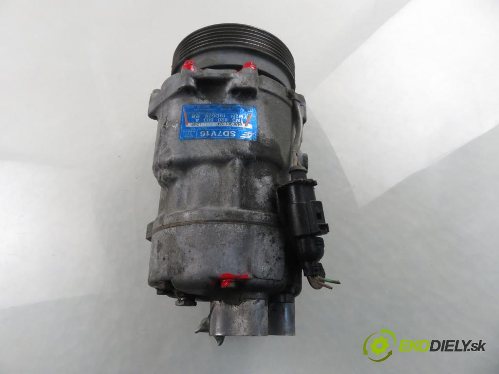 VW SHARAN (7M8, 7M9, 7M6) VAN 2003 96,00 1.9 TDI PD 130 - ASZ 1896,00 KOMPRESOR: klimatizácie 7M3820803A ; YM2H19D629BB (Kompresor klimatizácie)