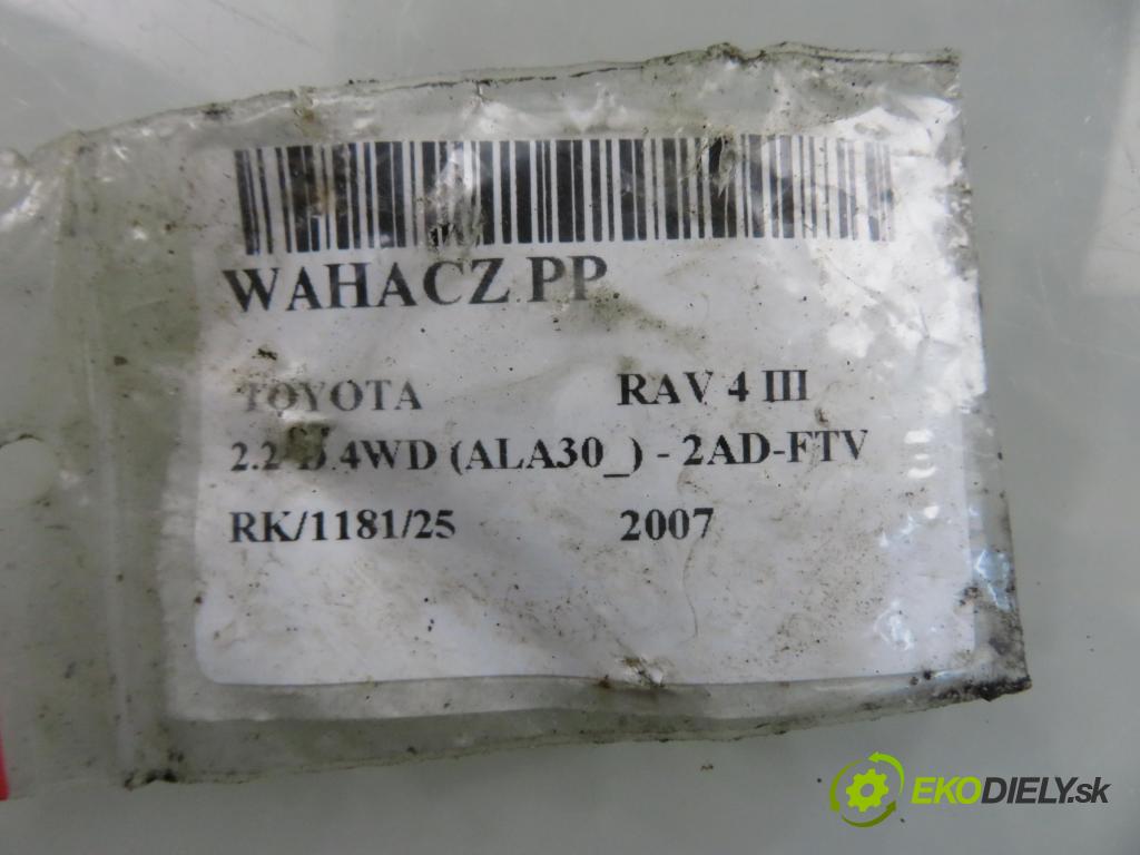 TOYOTA RAV 4 III (_A3_) SUV 2007 100,00 2.2 D 4WD (ALA30_) 136 - 2AD-FTV 2231,00 Rameno PP 