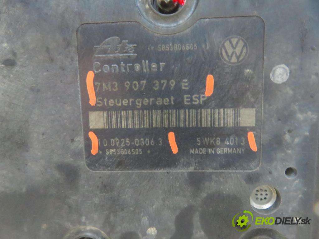VW SHARAN (7M8, 7M9, 7M6) VAN 2003 96,00 1.9 TDI PD 130 - ASZ 1896,00 Pumpa ABS 7M3907379E ; 10092503063 ; 5WK84013 (Pumpa ABS)