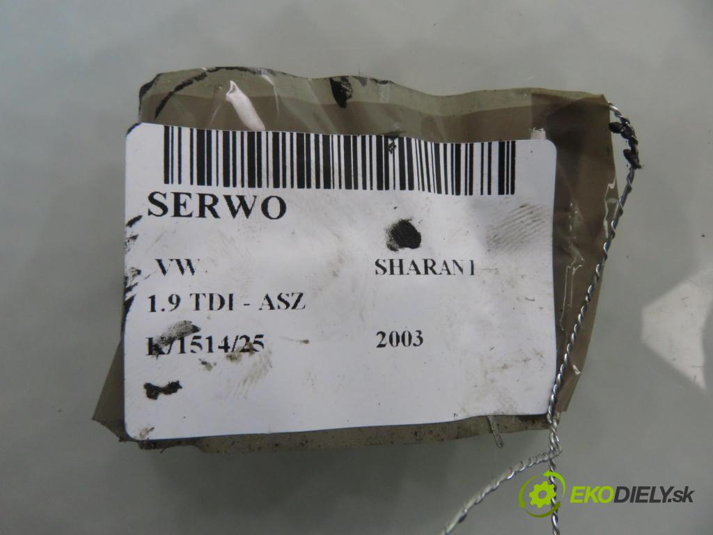 VW SHARAN (7M8, 7M9, 7M6) VAN 2003 96,00 1.9 TDI PD 130 - ASZ 1896,00 posilovač 7M3612100K ; 3M212B195DB (Servočerpadlo)
