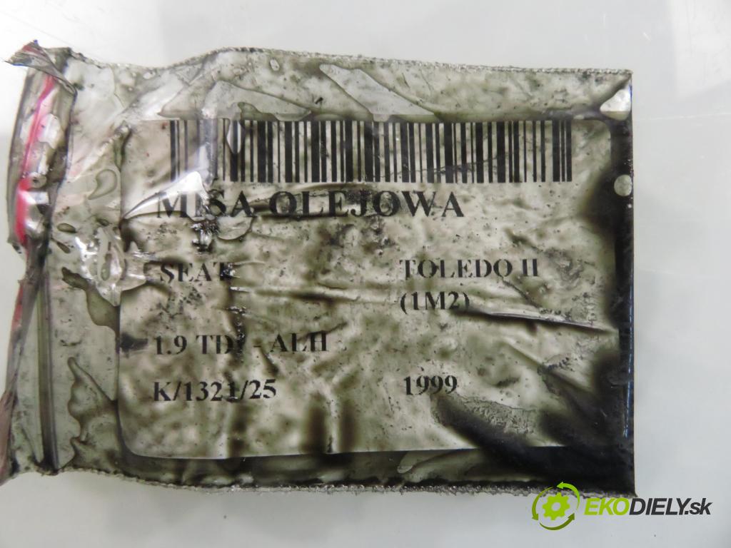 SEAT TOLEDO II (1M2) SEDAN 1999 66,00 1.9 TDI 90 - ALH 1896,00 Vaňa olejová 038103603N ; 038103603A (Olejová vaňa)