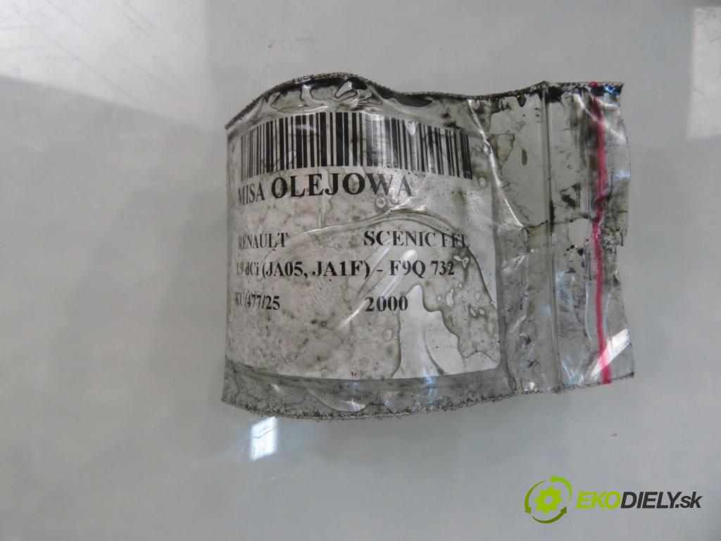 RENAULT SCENIC I (JA0/1_) MINIVAN 2000 75,00 1.9 dCi 102 - F9Q 732 1870,00 Vaňa olejová 8200105022 (Olejová vaňa)