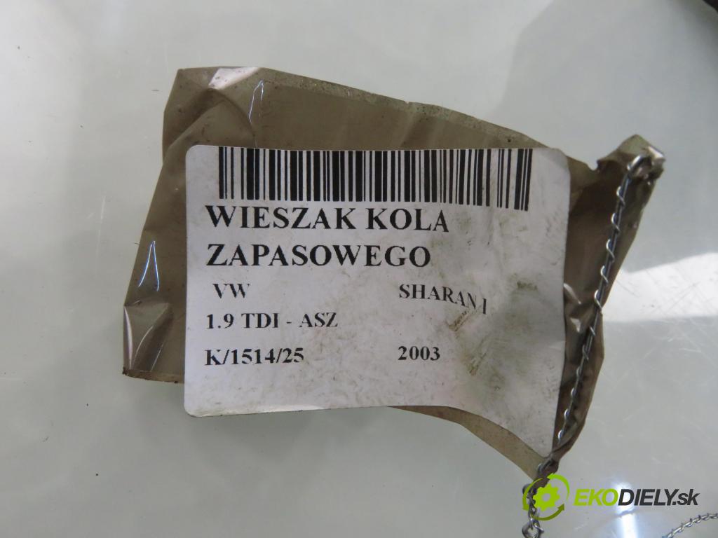 VW SHARAN (7M8, 7M9, 7M6) VAN 2003 96,00 1.9 TDI PD 130 - ASZ 1896,00 Vešiak: KOLA: ZÁLOHOVANIE: 