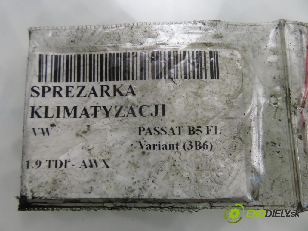 VW PASSAT B5.5 Variant (3B6) KOMBI 2001 96,00 1.9 TDI - AWX 1896,00 KOMPRESOR: klimatizácie 4472208180 (Kompresor klimatizácie)