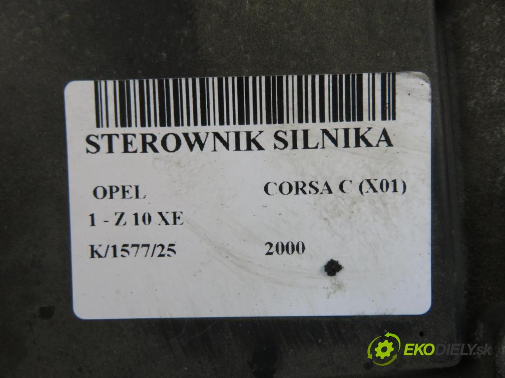 OPEL CORSA C (X01) HB 2000 43,00 1.0 12V 58 - Z 10 XE 973,00 Riadiaca jednotka Motor 0261206072