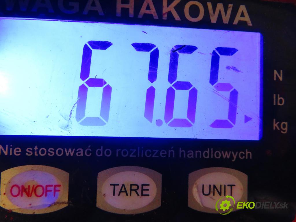 PEUGEOT 206 SW (2E/K) KOMBI 2003 80,00 1.6 16V 109 - NFU (TU5JP4) 1587,00 Výstuha zadná ABS