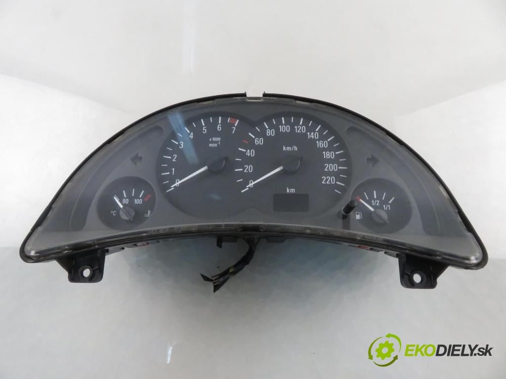 OPEL CORSA C (X01) HB 2000 43,00 1.0 12V 58 - Z 10 XE 973,00 Prístrojovka elektrický 09166813FK