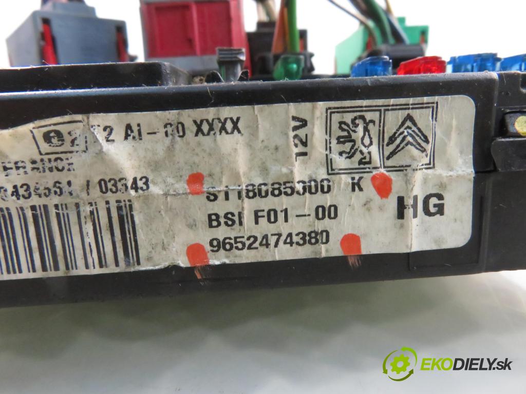 CITROEN C2 (JM_) HB 2002 52,00 1.4 HDi - 8HX (DV4TD) 1398,00 MODUL BSI 9652474380 ; S118085300