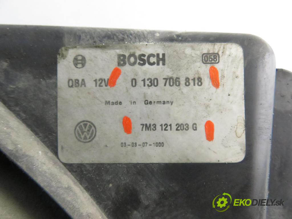 VW SHARAN (7M8, 7M9, 7M6) VAN 2003 96,00 1.9 TDI PD 130 - ASZ 1896,00 Ventilátor chladič klíma/voda 0130706818 ; 7M3121203G ; 1137328117