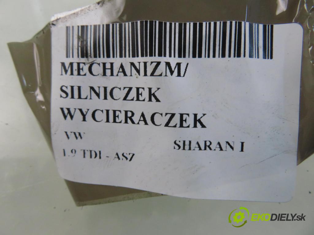 VW SHARAN (7M8, 7M9, 7M6) VAN 2003 96,00 1.9 TDI PD 130 - ASZ 1896,00 Motorček stieračov 3398010046 ; 7M3955603E