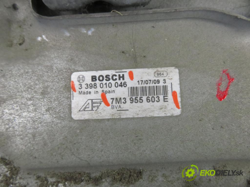 VW SHARAN (7M8, 7M9, 7M6) VAN 2003 96,00 1.9 TDI PD 130 - ASZ 1896,00 Motorček stieračov 3398010046 ; 7M3955603E
